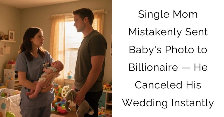 Single Mom Mistakenly Sent Baby’s Photo to Billionaire — He Canceled His Wedding Instantly