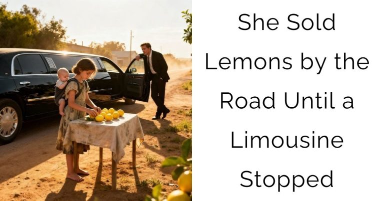 She Sold Lemons by the Road — Until a Limousine Stopped