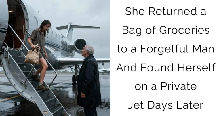 She Returned a Bag of Groceries to a Forgetful Man—And Found Herself on a Private Jet Days Later