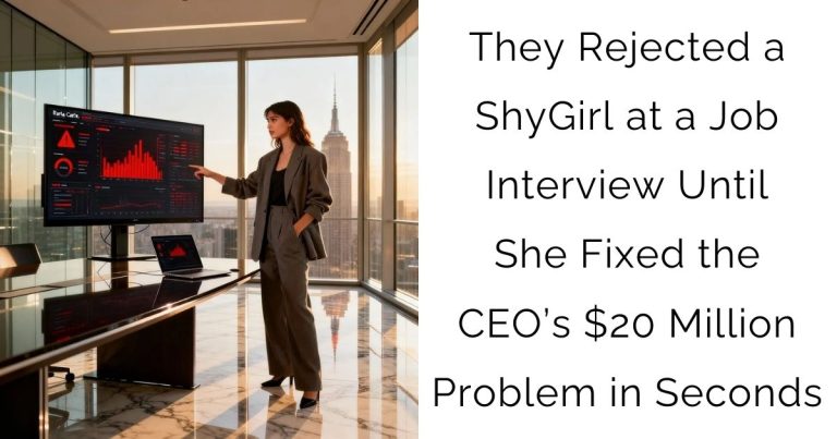 They Rejected a ShyGirl at a Job Interview—Until She Fixed the CEO’s $20 Million Problem in Seconds