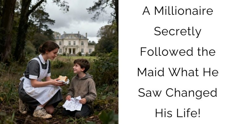A Millionaire Secretly Followed the Maid — What He Saw Changed His Life!