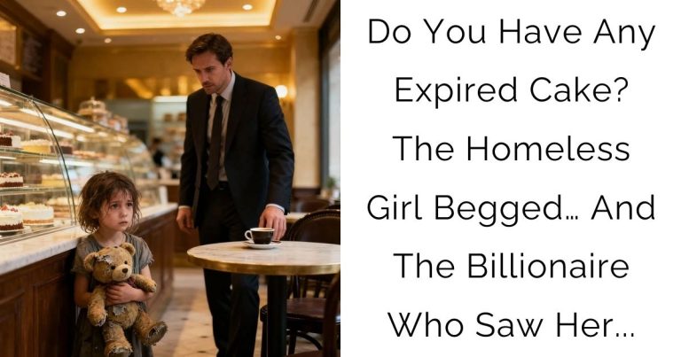Do You Have Any Expired Cake? The Homeless Girl Begged… And The Billionaire Who Saw Her…