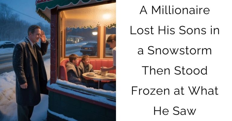 A Millionaire Lost His Sons in a Snowstorm—Then Stood Frozen at What He Saw