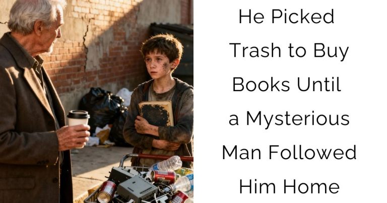 He Picked Trash to Buy Books — Until a Mysterious Man Followed Him Home