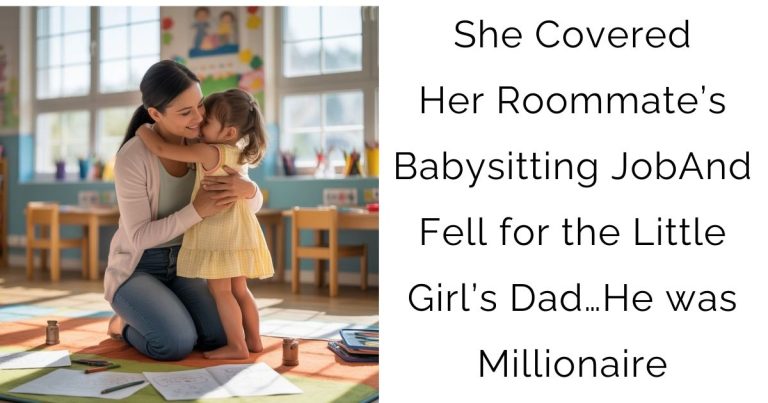 She Covered Her Roommate’s Babysitting Job—And Fell for the Little Girl’s Dad…He was Millionaire