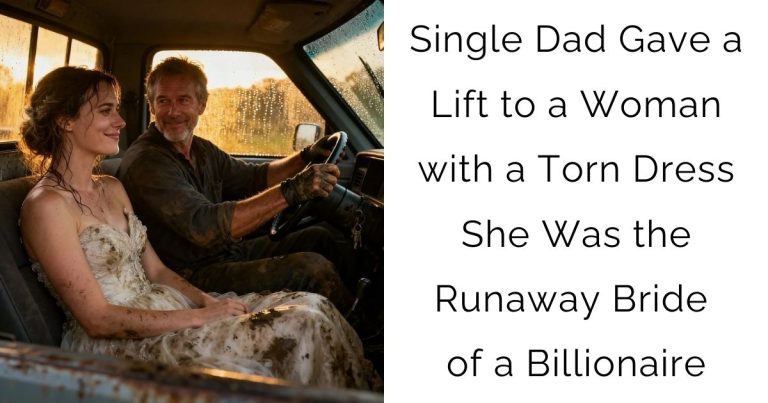 Single Dad Gave a Lift to a Woman with a Torn Dress — She Was the Runaway Bride of a Billionaire