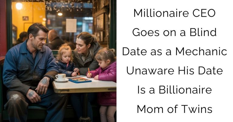 Millionaire CEO Goes on a Blind Date as a Mechanic—Unaware His Date Is a Billionaire Mom of Twins