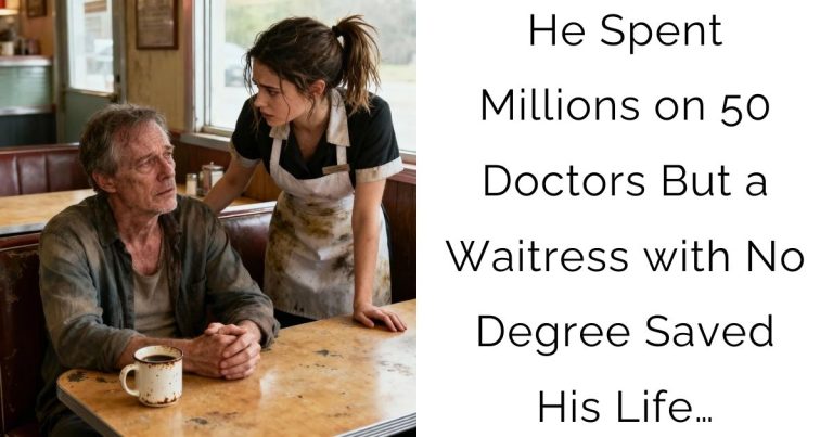 He Spent Millions on 50 Doctors—But a Waitress with No Degree Saved His Life…