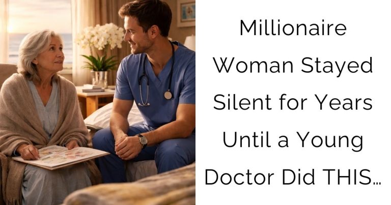 Millionaire Woman Stayed Silent for Years—Until a Young Doctor Did THIS…