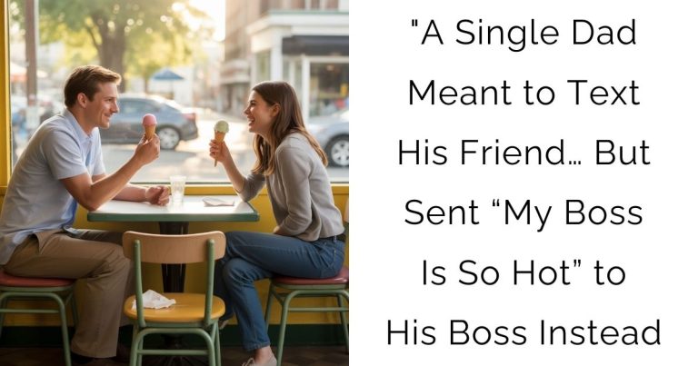 “A Single Dad Meant to Text His Friend… But Sent “My Boss Is So Hot” to His Boss Instead