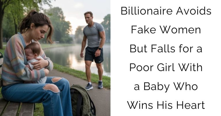 Billionaire Avoids Fake Women – But Falls for a Poor Girl With a Baby Who Wins His Heart