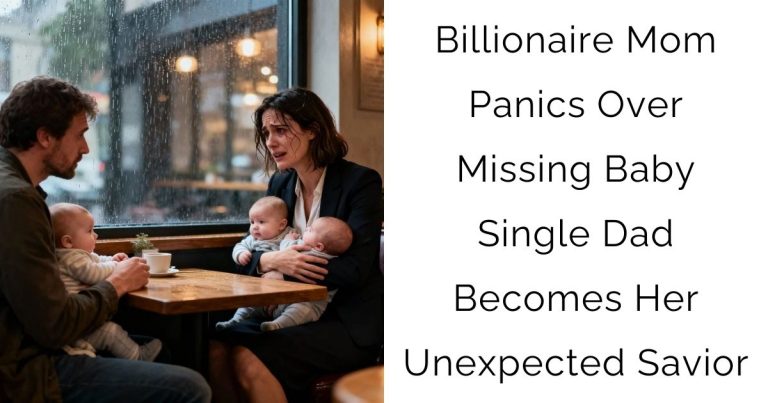 Billionaire Mom Panics Over Missing Baby — Single Dad Becomes Her Unexpected Savior