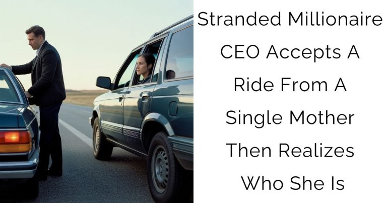Stranded Millionaire CEO Accepts A Ride From A Single Mother—Then Realizes Who She Is
