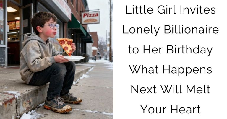 Little Girl Invites Lonely Billionaire to Her Birthday – What Happens Next Will Melt Your Heart