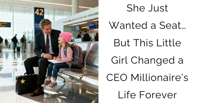 She Just Wanted a Seat… But This Little Girl Changed a CEO Millionaire’s Life Forever