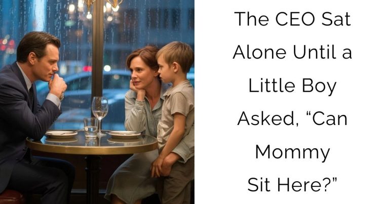 The CEO Sat Alone—Until a Little Boy Asked, “Can Mommy Sit Here?”