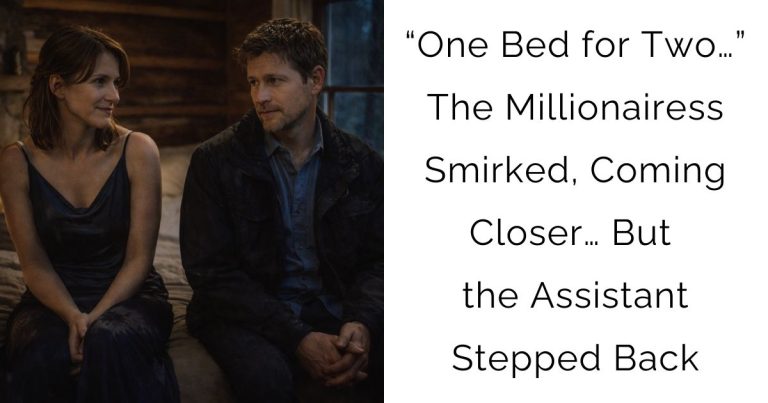 “One Bed for Two…” The Millionairess Smirked, Coming Closer… But the Assistant Stepped Back