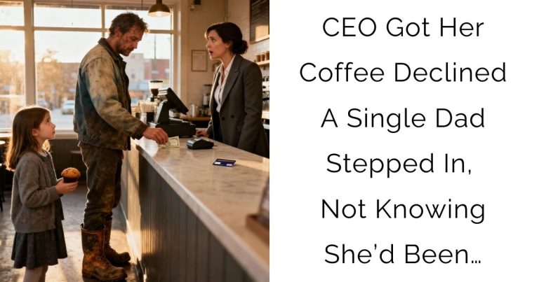 CEO Got Her Coffee Declined — A Single Dad Stepped In, Not Knowing She’d Been…