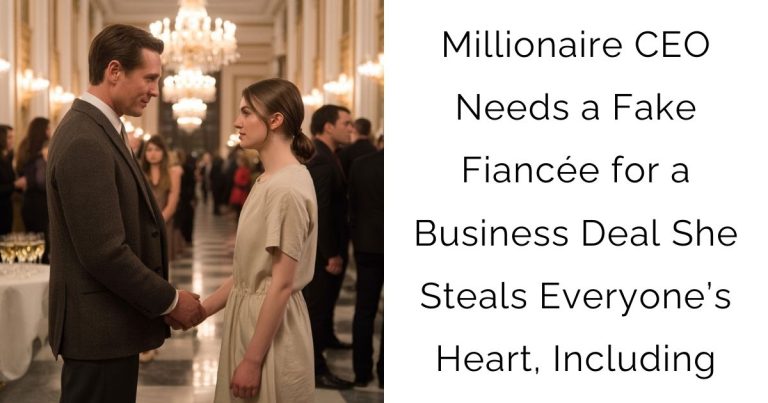 Millionaire CEO Needs a Fake Fiancée for a Business Deal—She Steals Everyone’s Heart, Including