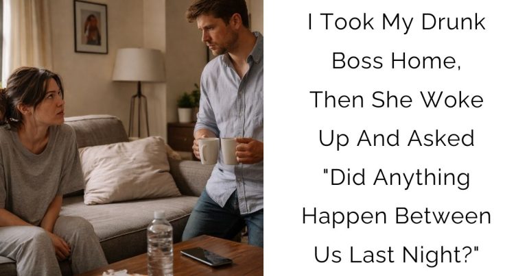 I Took My Drunk Boss Home, Then She Woke Up And Asked: “Did Anything Happen Between Us Last Night?”