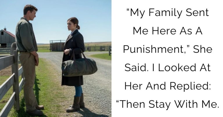 “My Family Sent Me Here As A Punishment,” She Said. I Looked At Her And Replied: “Then Stay With Me.