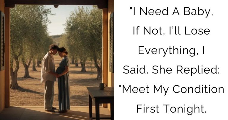 “I Need A Baby, If Not, I’ll Lose Everything, I Said. She Replied: “Meet My Condition First Tonight.
