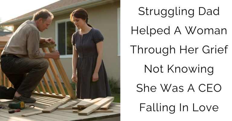 Struggling Dad Helped A Woman Through Her Grief, Not Knowing She Was A CEO Falling In Love