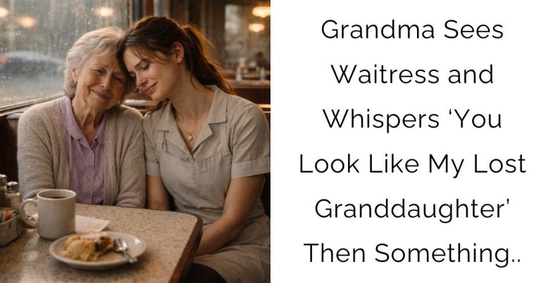 Grandma Sees Waitress and Whispers ‘You Look Like My Lost Granddaughter’ – Then Something..