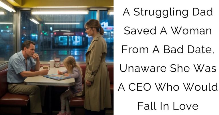 A Struggling Dad Saved A Woman From A Bad Date, Unaware She Was A CEO Who Would Fall In Love