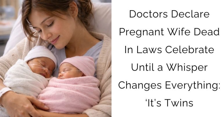 Doctors Declare Pregnant Wife Dead—In-Laws Celebrate Until a Whisper Changes Everything: ‘It’s Twins