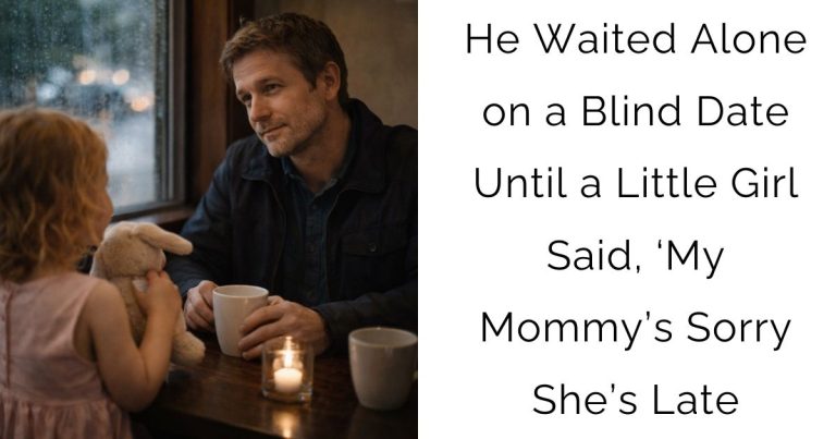 He Waited Alone on a Blind Date—Until a Little Girl Said, ‘My Mommy’s Sorry She’s Late