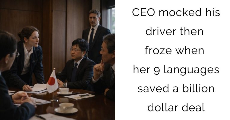 CEO mocked his driver — then froze when her 9 languages saved a billion-dollar deal