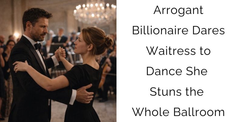 Arrogant Billionaire Dares Waitress to Dance — She Stuns the Whole Ballroom