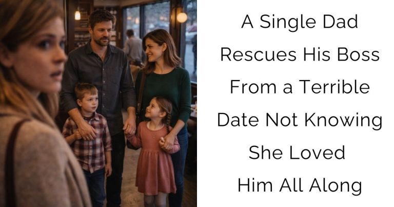 A Single Dad Rescues His Boss From a Terrible Date—Not Knowing She Loved Him All Along
