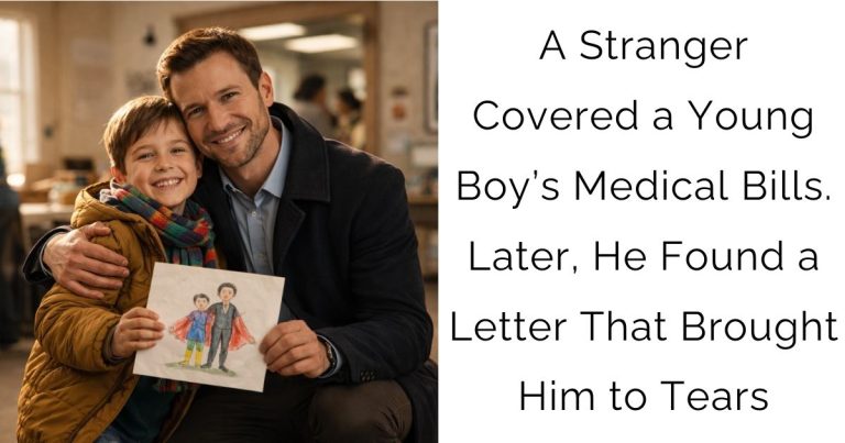 A Stranger Covered a Young Boy’s Medical Bills. Later, He Found a Letter That Brought Him to Tears