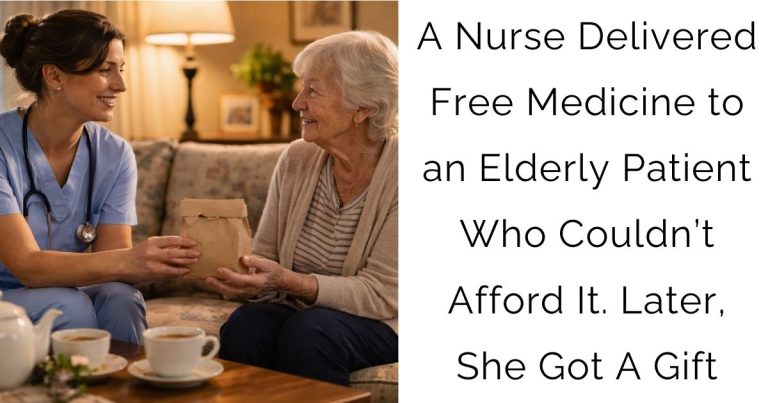 A Nurse Delivered Free Medicine to an Elderly Patient Who Couldn’t Afford It. Later, She Got A Gift