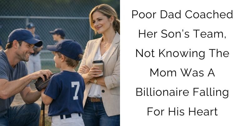 Poor Dad Coached Her Son’s Team, Not Knowing The Mom Was A Billionaire Falling For His Heart