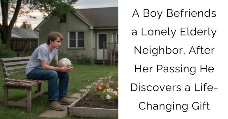 A Boy Befriends a Lonely Elderly Neighbor, After Her Passing He Discovers a Life-Changing Gift