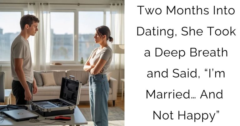 Two Months Into Dating, She Took a Deep Breath and Said, “I’m Married… And Not Happy”