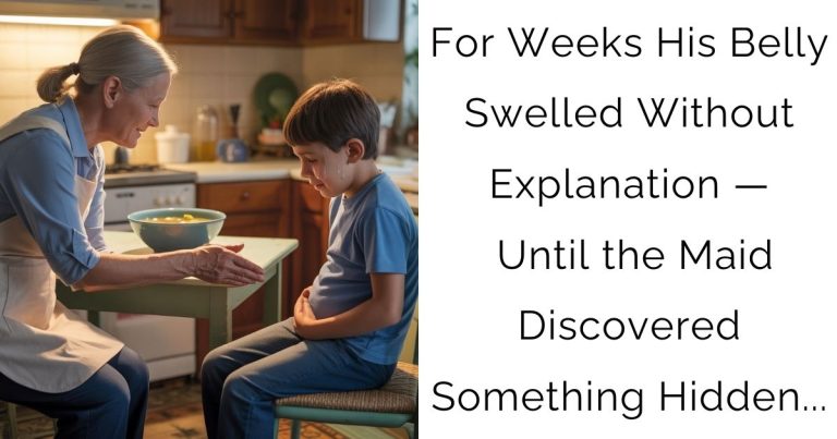 For Weeks His Belly Swelled Without Explanation — Until the Maid Discovered Something Hidden…
