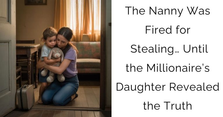 The Nanny Was Fired for Stealing… Until the Millionaire’s Daughter Revealed the Truth