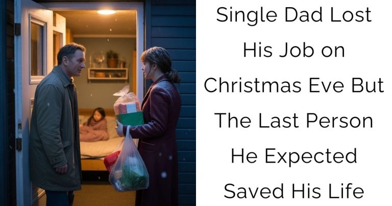 Single Dad Lost His Job on Christmas Eve — But The Last Person He Expected Saved His Life