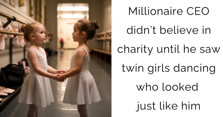 Millionaire CEO didn’t believe in charity — until he saw twin girls dancing who looked just like him