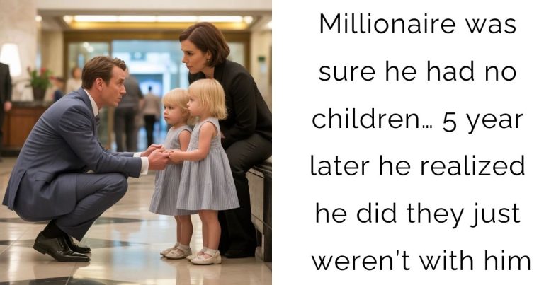 Millionaire was sure he had no children… 5 year later he realized he did they just weren’t with him