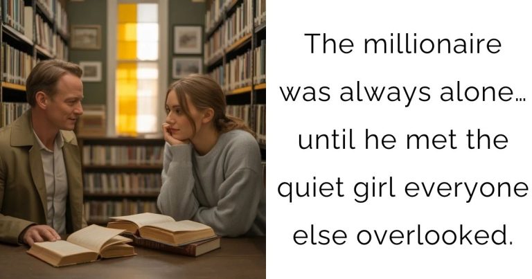 The millionaire was always alone… until he met the quiet girl everyone else overlooked.