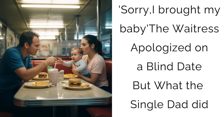 ‘Sorry, I brought my baby ‘ The Waitress Apologized on a Blind Date—But What the Single Dad did