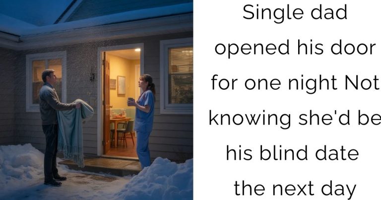 Single dad opened his door for one night—Not knowing she’d be his blind date the next day