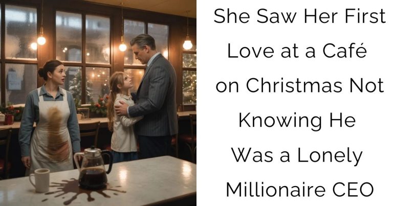 She Saw Her First Love at a Café on Christmas—Not Knowing He Was a Lonely Millionaire CEO