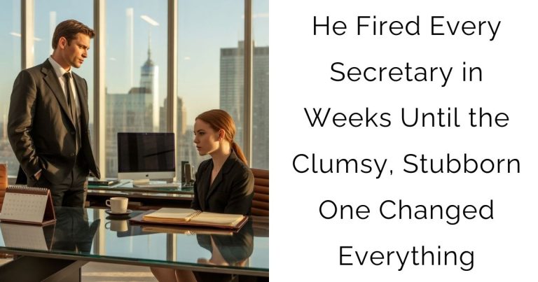 He Fired Every Secretary in Weeks—Until the Clumsy, Stubborn One Changed Everything