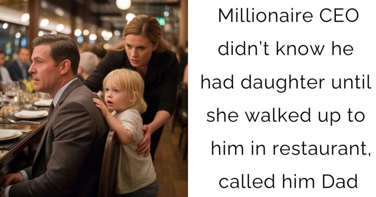 Millionaire CEO didn’t know he had daughter until she walked up to him in restaurant, called him Dad